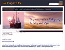 Tablet Screenshot of justimagineitink.com